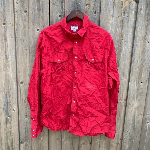 True Religion Shirt Red XXL - Picture 4 of 5